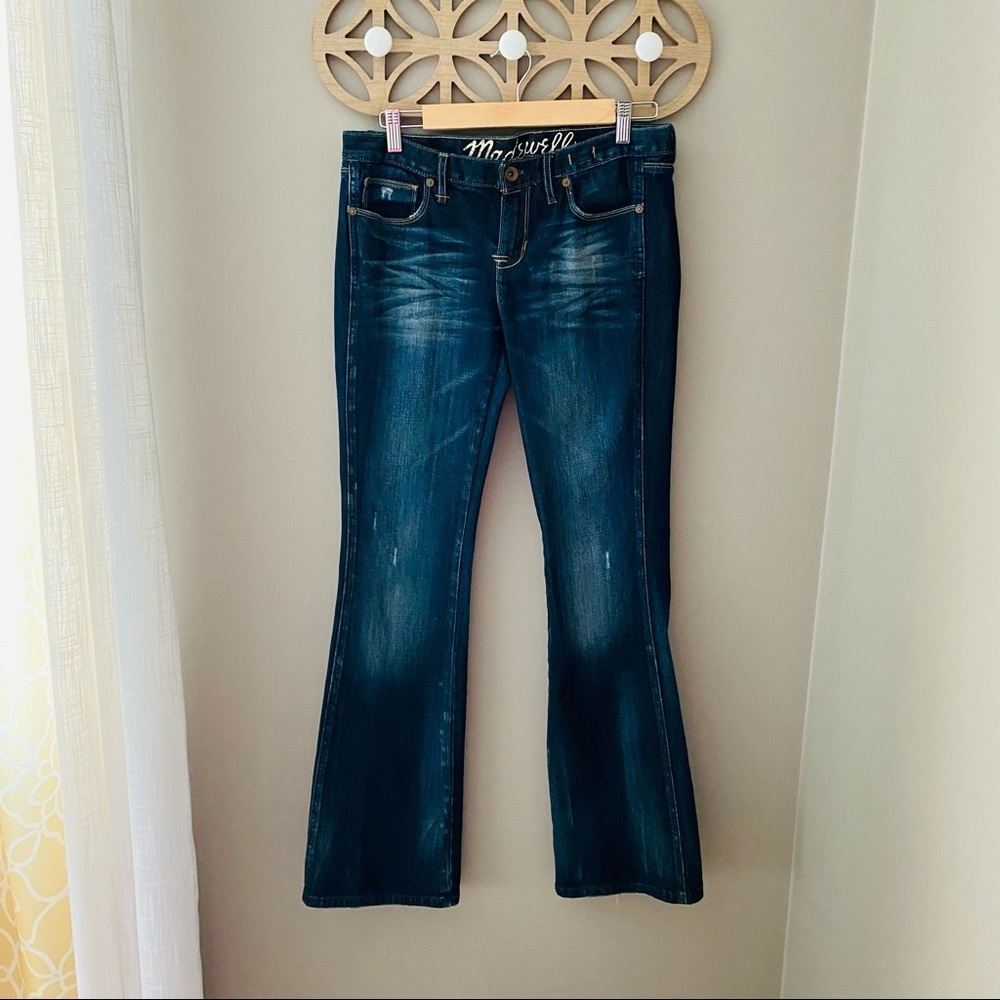 Madewell Flare Denim Jeans Blue Sz 27x34